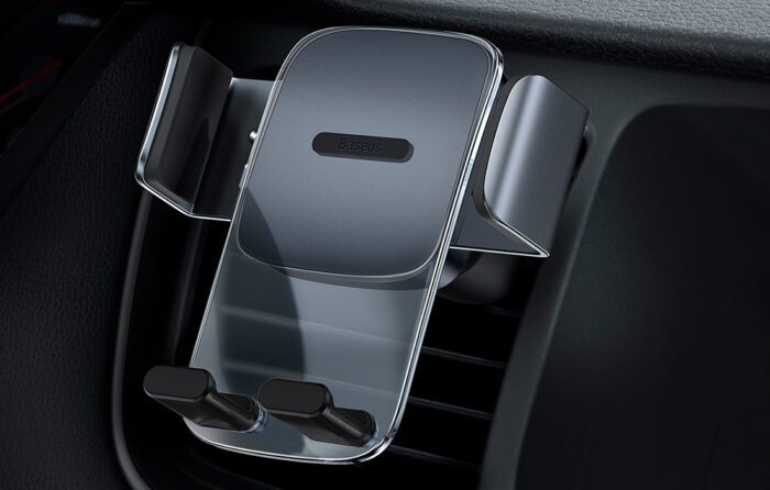 Baseus Easy Control Clamp car holder for grid (black) - Image 8