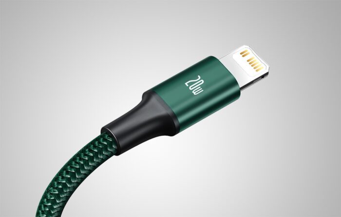 Baseus Rapid Series 3-in-1 cable USB-C For M+L+T 20W 1.5m (Green ) - Image 13