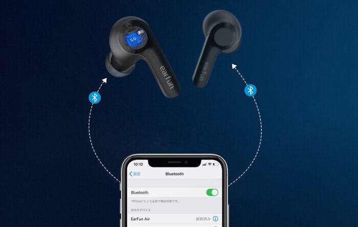 Earphones TWS EarFun Air  (black) - Image 9