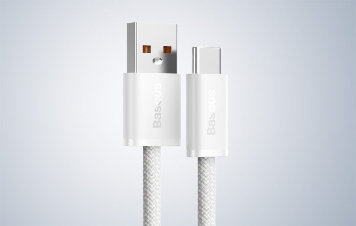 Cable USB to USB-C Baseus Dynamic Series, 100W, 1m (white) - Image 6
