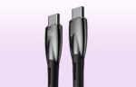 USB-C cable for USB-C Baseus Glimmer Series, 100W, 1m (Black) - Image 13