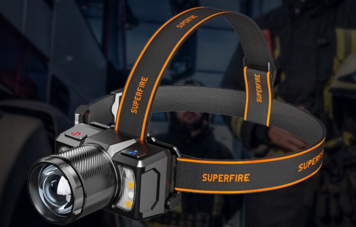 Headlight Superfire HL25, 700lm, USB-C - Image 5