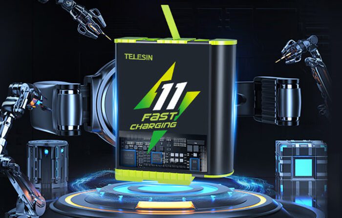 TELESIN Fast charge box +2 battery for GoPro Hero 9/10/11/12 GP-FCK-B11 - Image 9