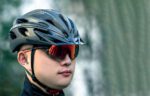 Cycling Helmet with glasses Rockbros TT-16 (black) - Image 2