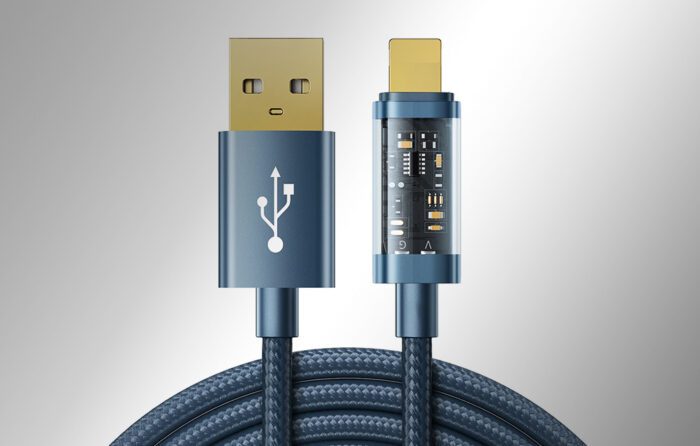 Cable to USB-A / Lightning / 2.4A / 1.2m Joyroom S-UL012A12 (blue) - Image 2