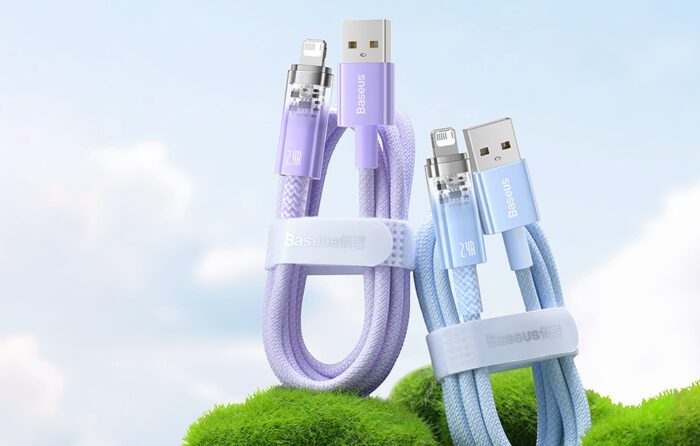 Fast Charging Cable Baseus Explorer USB to Lightning 2.4A 1M (blue) - Image 11