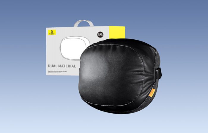 Double sided Car Headrest Mounted Pillow Baseus Comfort Ride (black) - Image 12