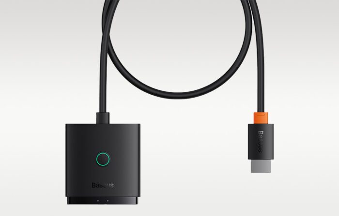 HDMI Switch Baseus  with 1m Cable Cluster Black - Image 9