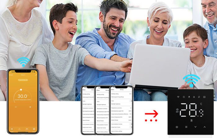 Smart thermostat Avatto WT410-BH-3A-B Gas Boiler 3A WiFi - Image 9