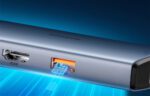 Hub 6in1 Baseus Metal Gleam 2 Series, USB-C to 2xUSB 3.0 +USB-C + HDMI + USB-C PD + Ethernet RJ45 - Image 9