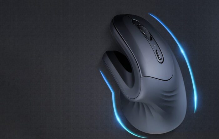 Wireless Vertical Mouse Dareu LM109 Magic Hand Bluetooth + 2.4G (black) - Image 7