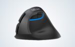 Wireless Vertical Mouse Delux M618Mini DB BT+2.4G 2400DPI (black) - Image 7