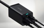 Baseus GaN3 Pro wall charger 2xUSB-C + 2xUSB, 100W (black) - Image 9