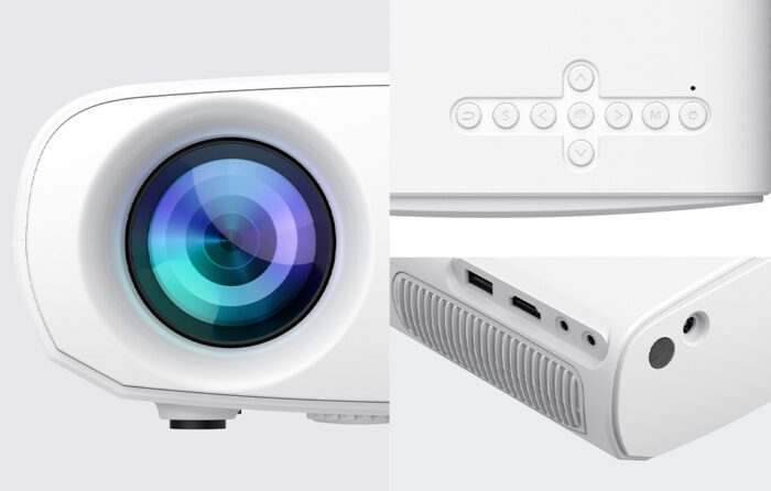Wireless projector HAVIT PJ207 PRO (white) - Image 12