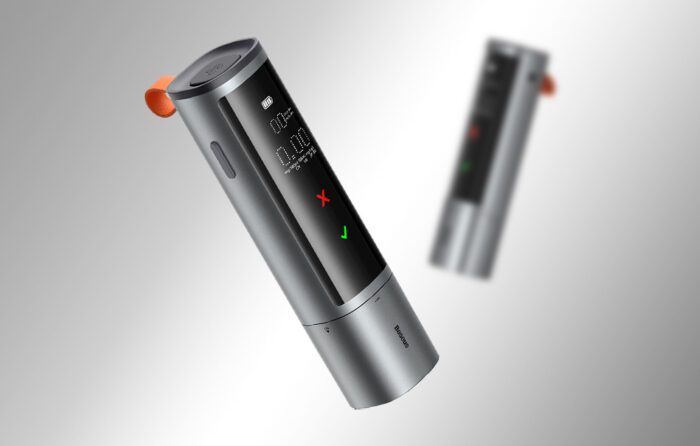 Electronic Breathalyzer Baseus SafeJourney Pro (Grey) - Image 12