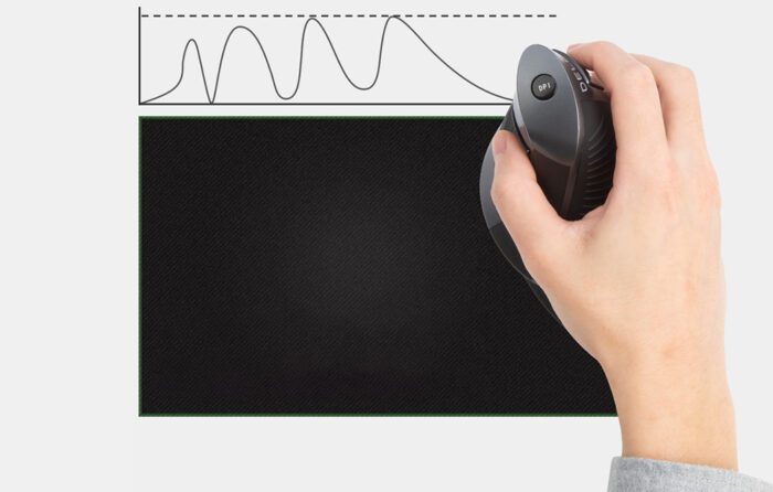 Wireless +2.4 G Vertical Mouse Delux M618G DB - Image 9