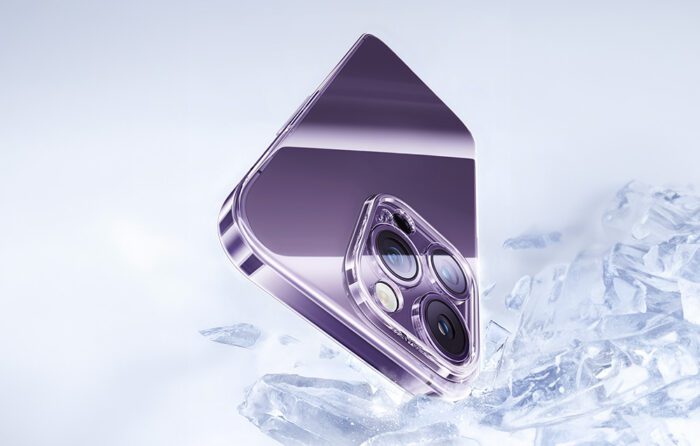 Phone Case for iPhone 15 Pro Baseus OS-Lucent Series (Clear) - Image 7