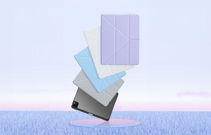 Magnetic Case Baseus Minimalist for Pad Air4/Air5 10.9″ (baby pink) - Image 11