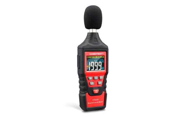 Digital decibel meter Habotest HT622B USB A/C - Image 5