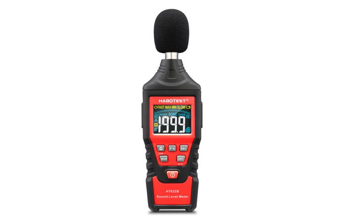Digital decibel meter Habotest HT622B USB A/C - Image 8