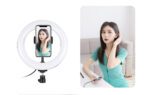 Tripod Mount Puluz with 20cm LED Ring Vlogging PKT3073B - Image 7