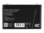 Green Cell AGM VRLA 6V 15Ah maintenance-free battery for the alarm system, cash register, toys - Image 4