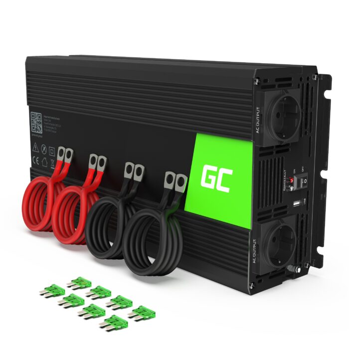 Green Cell Power Inverter 24V to 230V 2000W/4000W Modified sine wave - Image 1