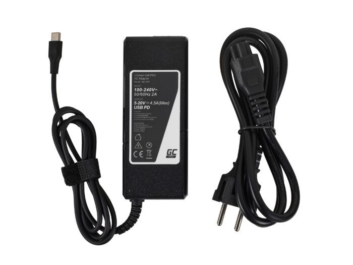 Charger / AC Adapter Green Cell PRO 20V 3.25A 65W for Lenovo Yoga 4 Pro 700-14ISK 900-13ISK 900-13ISK2 - Image 4