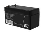 Green Cell AGM VRLA 12V 1.2Ah maintenance-free battery for the alarm system, cash register, toys - Image 2