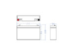 Green Cell AGM VRLA 6V 10Ah maintenance-free battery for the alarm system, cash register, toys - Image 4