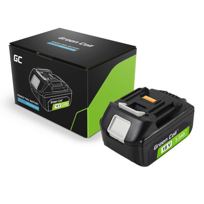 Green Cell Akku BL1830 für Makita LXT 18V 3Ah Elektrowerkzeuge - Image 1
