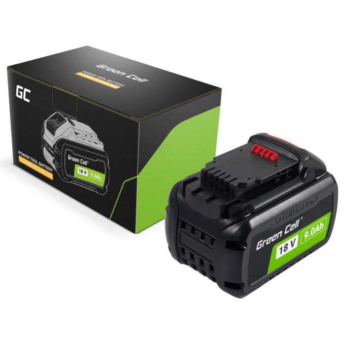 Green Cell Battery for DeWalt XR 18V 9Ah Replacement for DCB182 DCB184 - Image 1