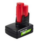 Green Cell Battery for Milwaukee M12 12V 6Ah Replacement Battery M12 B6 4932451395 - Image 2