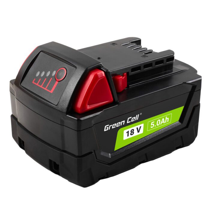 Green Cell Battery for Milwaukee M18 18V 5Ah Replacement Battery M18 B5 4932430483 - Image 2