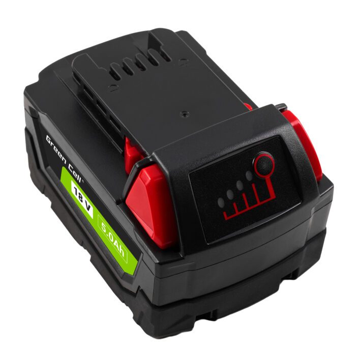 Green Cell Battery for Milwaukee M18 18V 5Ah Replacement Battery M18 B5 4932430483 - Image 3