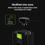 Green Cell Power Inverter 24V to 230V 1000W/2000W Modified sine wave UK PLUG - Image 4