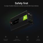 Green Cell Power Inverter 24V to 230V 300W/600W Modified sine wave UK PLUG - Image 5