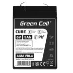 Green Cell CUBE AGM IP54 6V 5Ah VRLA Battery Gel deep cycle toys for kids alarm systems - Image 5