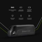 Green Cell E-bike Battery 48V 18Ah 864Wh Down Tube Ebike EC5 for Samebike, SMLRO with Charger - Image 2