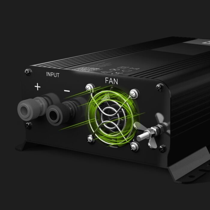Green Cell Power Inverter PRO 12V to 230V 300W/600W Pure sine wave - Image 5