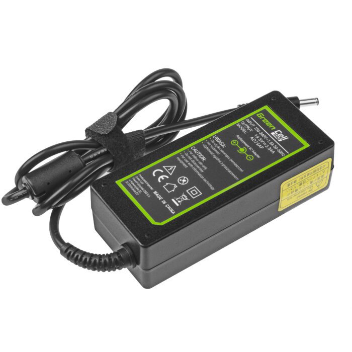 Green Cell PRO Charger / AC Adapter 19.5V 3.34A 65W for Dell Inspiron 15 3543 3558 3559 5552 5558 5559 5568 17 5758 5759 - Image 3