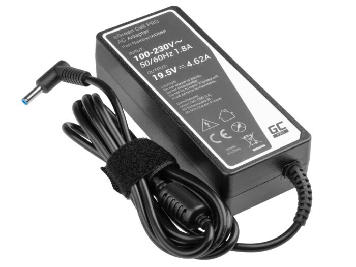 Green Cell PRO Charger / AC Adapter 19.5V 4.62A 90W for HP 250 G2 ProBook 650 G2 G3 Pavilion 15-N 15-N025SW 15-N065SW 15-N070SW - Image 3