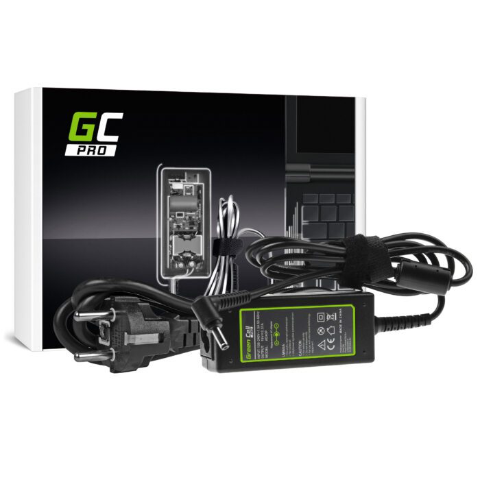Green Cell PRO Charger / AC Adapter 19V 2.37A 45W for Asus R540 X200C X200M X201E X202E Vivobook F201E S200E ZenBook UX31A UX32V - Image 2