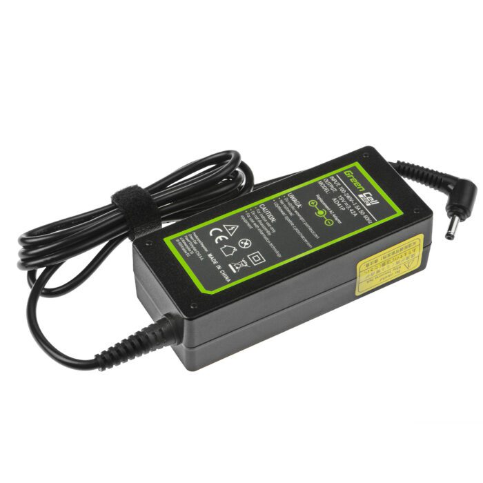 Green Cell PRO Charger / AC Adapter 19V 3.42A 65W for Asus F553 F553M F553MA R540L R540S X540S X553 X553M X553MA ZenBook UX303L - Image 3