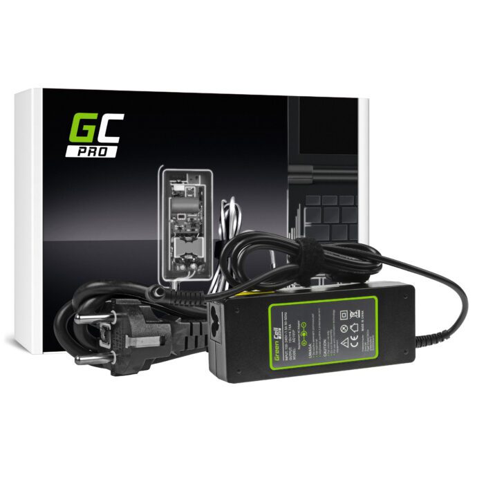 Green Cell PRO Charger / AC Adapter 19V 4.74A 90W for AsusPRO B8430U P2440U P2520L P2540U P4540U P5430U Asus Zenbook UX51VZ - Image 2