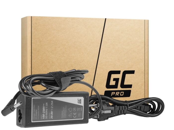 Green Cell PRO Charger / AC Adapter 20V 2.25A 45W for Lenovo IdeaPad 110 110-15 100-15IBY 110-15IBR 320-15ISK 320-15AST - Image 1