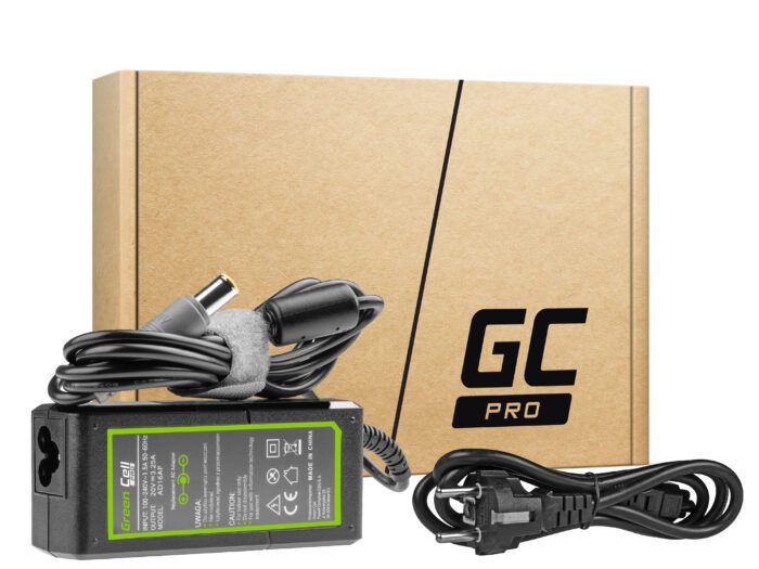 Green Cell PRO Charger / AC Adapter 20V 3.25A 65W for Lenovo B580 B590 ThinkPad T400 T410 T420 T430 T430s T60 T61 X201 X220 X230 - Image 1