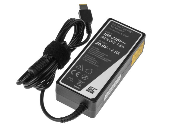 Green Cell PRO Charger / AC Adapter 20V 4.5A 90W for Lenovo G500 G500s G510 Z51-70 IdeaPad Z510 Z710 ThinkPad T440s T460p T470p - Image 4