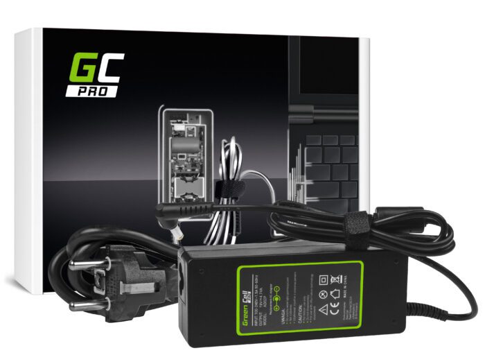 Green Cell PRO Charger / AC Adapter 19V 4.74A 90W for Acer Aspire 5733 5749 5749Z 5750 5750G 7750G V3-531 V3-551 V3-571 V3-571G - Image 2