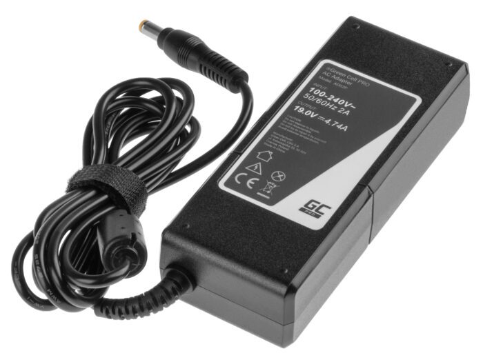 Green Cell PRO Charger / AC Adapter 19V 4.74A 90W for Acer Aspire 5733 5749 5749Z 5750 5750G 7750G V3-531 V3-551 V3-571 V3-571G - Image 4